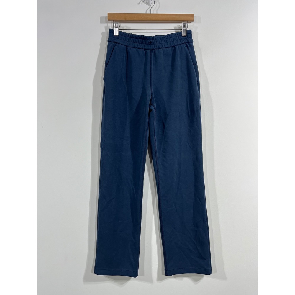 Lululemon Sport Softstreme Straight Leg Pants High Rise Lounge Size 6 Athleisure
